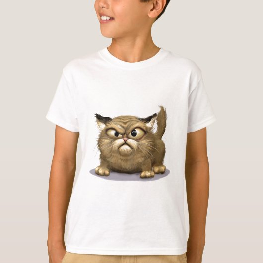 T-shirt Mauvais chat (Devant)