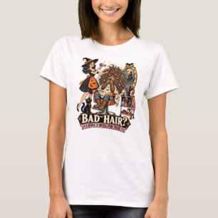 T-shirt Mauvais cheveux J'ai un sortilège pour ce coiffeur