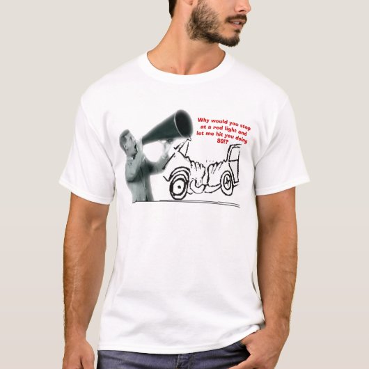 T-shirt Mauvais conducteur (Devant)