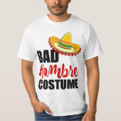 T-shirt Mauvais costume Hombre coloré Sombrero (Devant)