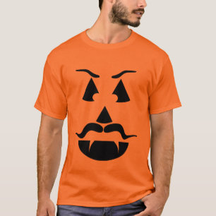 T-shirt mauvais de citrouille de vampire de voyou