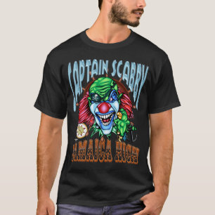 T-shirt mauvais de clown - pirate
