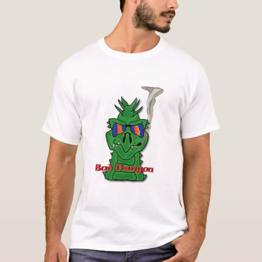 T-shirt Mauvais dragon (Devant)