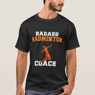 T-shirt Mauvais entraîneur Badminton