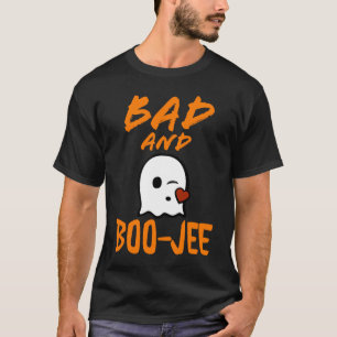 T-shirt Mauvais et Boo Jee Cute Ghost Halloween Costume ma