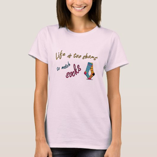 T-shirt Mauvais et heureux (Devant)