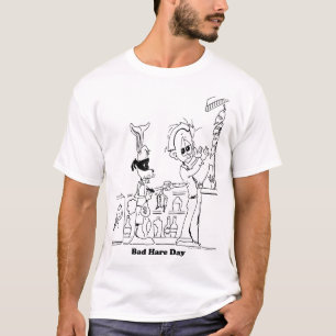 T-shirt Mauvais jour de lièvres