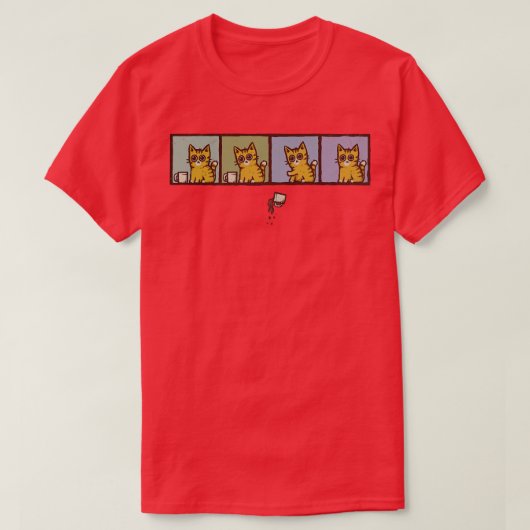 T-shirt Mauvais Kitten (Design devant)
