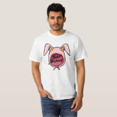 T-shirt mauvais lapin (Devant entier)