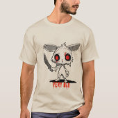 T-shirt Mauvais lapin 89007 (Devant)