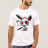 T-shirt Mauvais lapin 89009 (Devant)