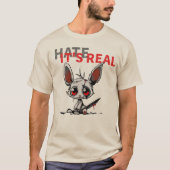 T-shirt Mauvais lapin 89010 (Devant)
