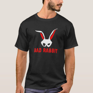 T-shirt Mauvais lapin Lapin Bloody Hater Antisocial Introd