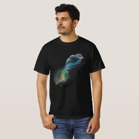 T-shirt Mauvais Lizard (Devant entier)