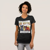 T-shirt Mauvais minous (Devant entier)