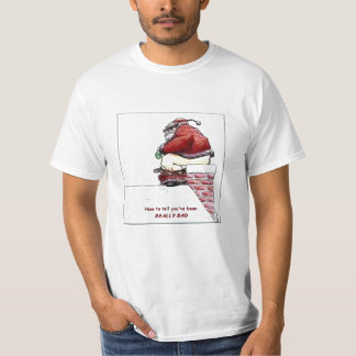 T-SHIRT MAUVAIS PÈRE NOËL