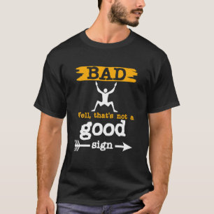 T-shirt Mauvais signe Drôle Sarcastique Hommes Femmes Ados
