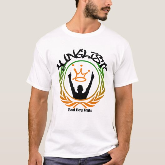 T-shirt Mauvais style de garçon (Devant)