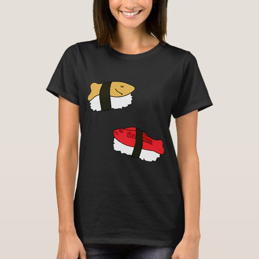 T-shirt Mauvais Sushi (Devant)