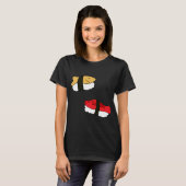 T-shirt Mauvais Sushi (Devant entier)
