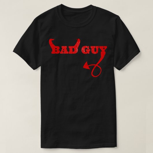 T-shirt Mauvais type (Design devant)