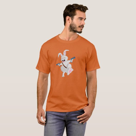 T-shirt Mauvais Wabbit (Devant entier)