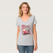 T-shirt Mauvaise attitude  (Devant entier)