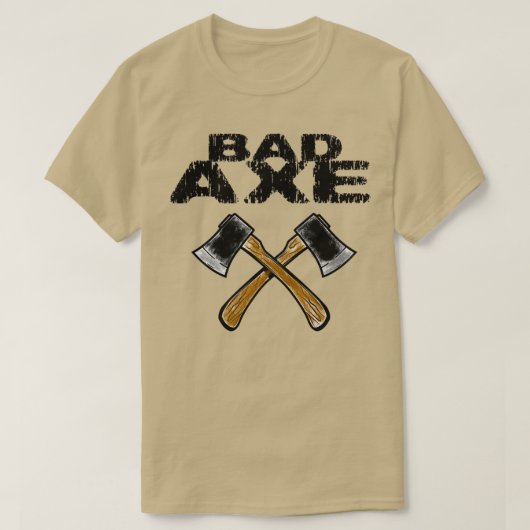 T-shirt Mauvaise Ax 8 (Design devant)
