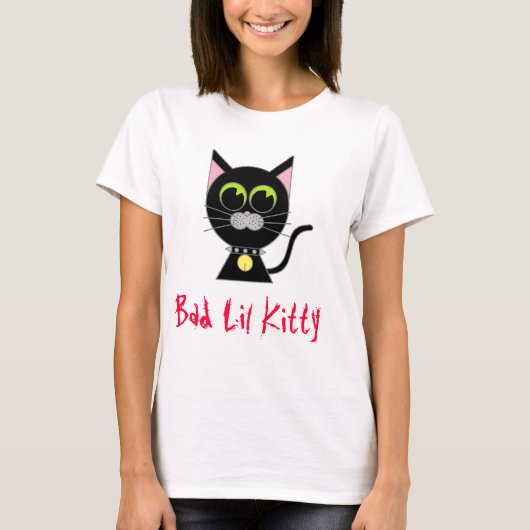 T-shirt Mauvaise chemise de Lil Kitty (Devant)
