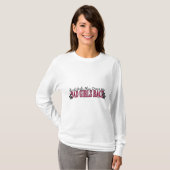 T-shirt Mauvaise course de filles (Devant entier)