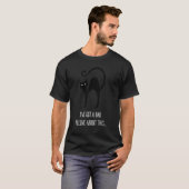 T-shirt Mauvaise féline (Devant entier)