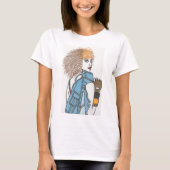 T-shirt Mauvaise fille (Devant)