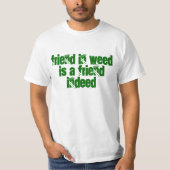 T-shirt mauvaise herbe (Devant)
