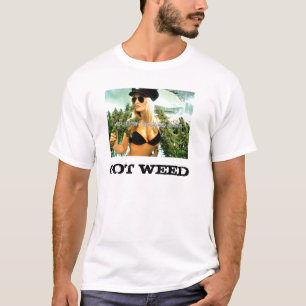 T-shirt mauvaise herbe obtenue