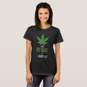 T-shirt Mauvaise herbe pour les hommes J'aime les grands b (Devant entier)