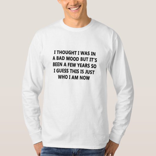 T-shirt Mauvaise Humeur (Devant)