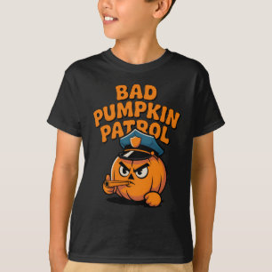 T-shirt Mauvaise Patrouille Citrouille Drôle Halloween mig