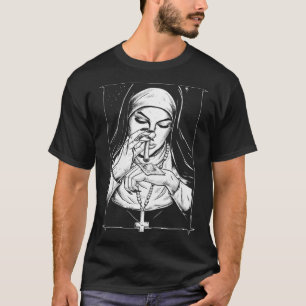 T-shirt mauvaise religion naughty nonnes