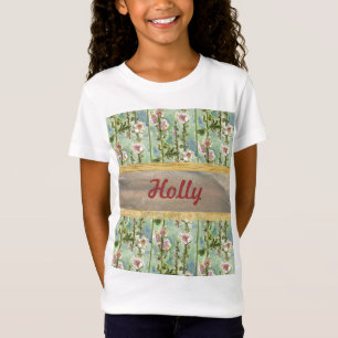 T-Shirt Mauve tendre