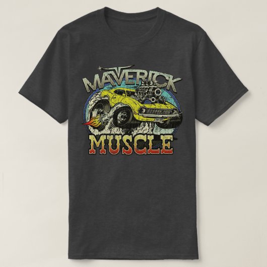 T-shirt Maverick Muscle 1970 (Design devant)
