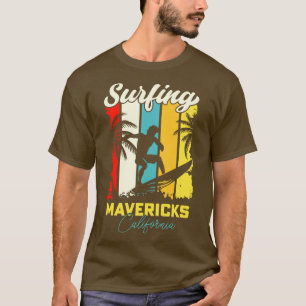 T-shirt Mavericks de surf Californie