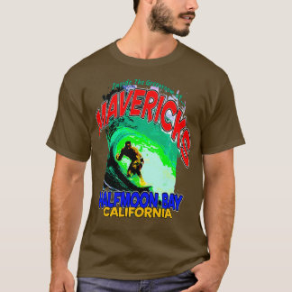 T-shirt Mavericks Extrême Surf Demi-Moon Bay