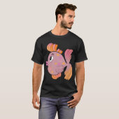 T-shirt Mavis le Poisson Tropical (Devant entier)