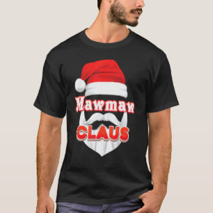 T-shirt Mawmaw Claus Noël Père Noël Face Joyeuse Sueur moc