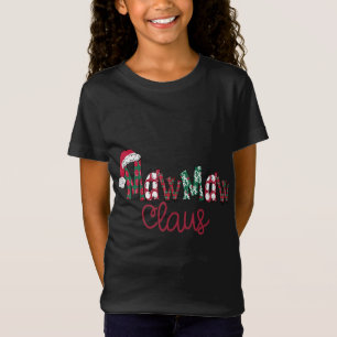 T-Shirt Mawmaw Clause Cute Art - Noël