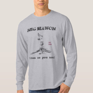 T-shirt Mawon négatif