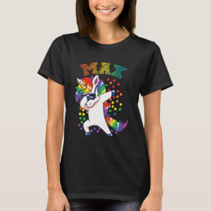 T-shirt Max Dabbing Unicorn