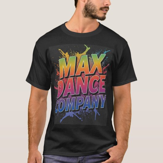 T-shirt MAX Dance Company (Devant)