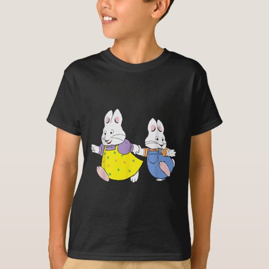 T-shirt Max et décorations d'anniversaire Ruby Bunny (Devant)