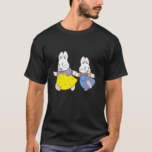 T-shirt Max et décorations d'anniversaire Ruby Bunny (Devant)